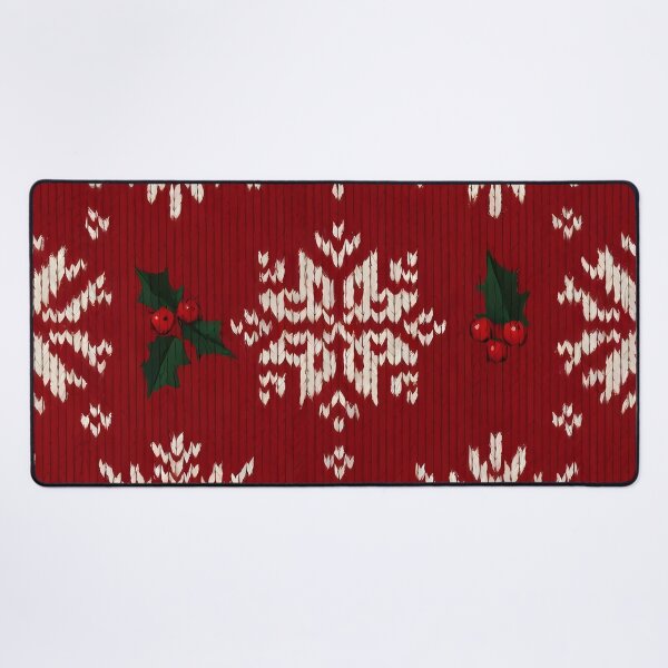 Item preview, Christmas theme, Knitted Fabric-look Texture, Red Background (image size 8320x12480) designed and sold by Digital-Davinci.