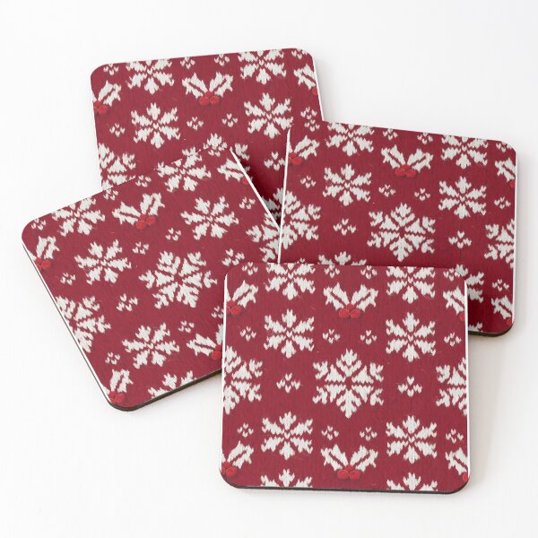 Item preview, Christmas theme, Knitted Fabric-look Texture, Red Background (image size 8320x12480) designed and sold by Digital-Davinci.