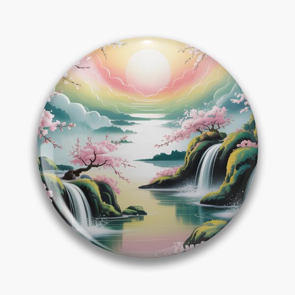 Item preview, A photographic of a Japanese-style landscape  designed and sold by Lilashakti ⭐️ ⭐️ ⭐️ ⭐️ ⭐️.