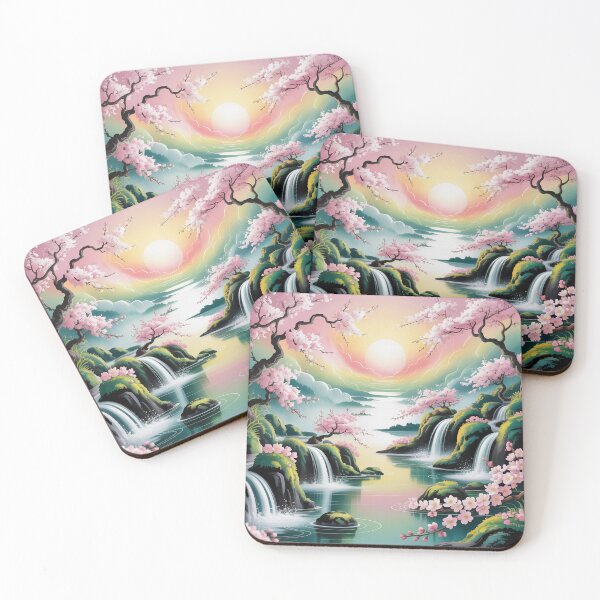 Item preview, A photographic of a Japanese-style landscape  designed and sold by Lilashakti ⭐️ ⭐️ ⭐️ ⭐️ ⭐️.