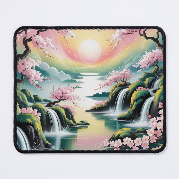 Item preview, A photographic of a Japanese-style landscape designed and sold by Lilashakti ⭐️ ⭐️ ⭐️ ⭐️ ⭐️.