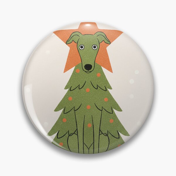 Item preview, Funny Greyhound Christmas Tree Star designed and sold by zzz888.
