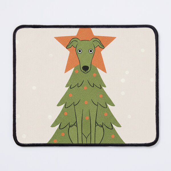 Item preview, Funny Greyhound Christmas Tree Star designed and sold by zzz888.