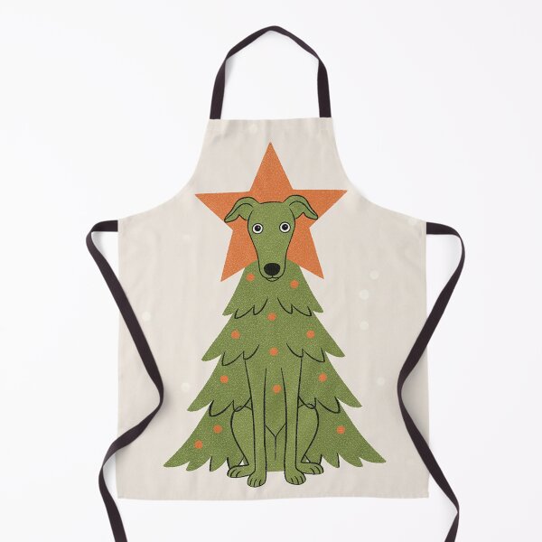 Item preview, Funny Greyhound Christmas Tree Star designed and sold by zzz888.
