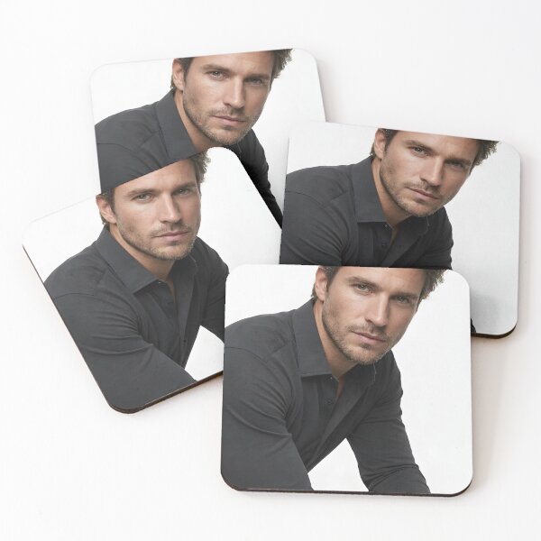 Item preview, Modern Minimalist Male Portrait Poster designed and sold by AbstractAuraArt.