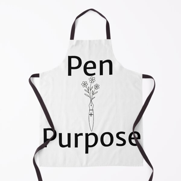 Item preview, Pen and Purpose Typography Design Minimal Motivational Text Art designed and sold by AlienTechs.