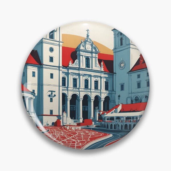Item preview, Ceska Lipa Cezch Republic 1950s Retro Poster Tourism designed and sold by TravelersGems.