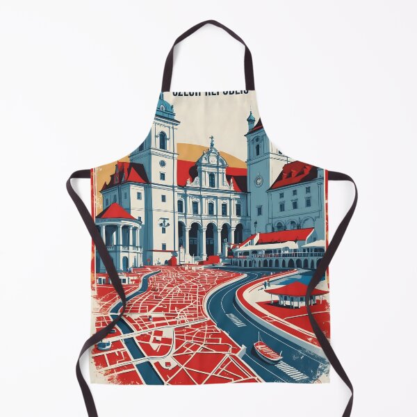 Item preview, Ceska Lipa Cezch Republic 1950s Retro Poster Tourism designed and sold by TravelersGems.