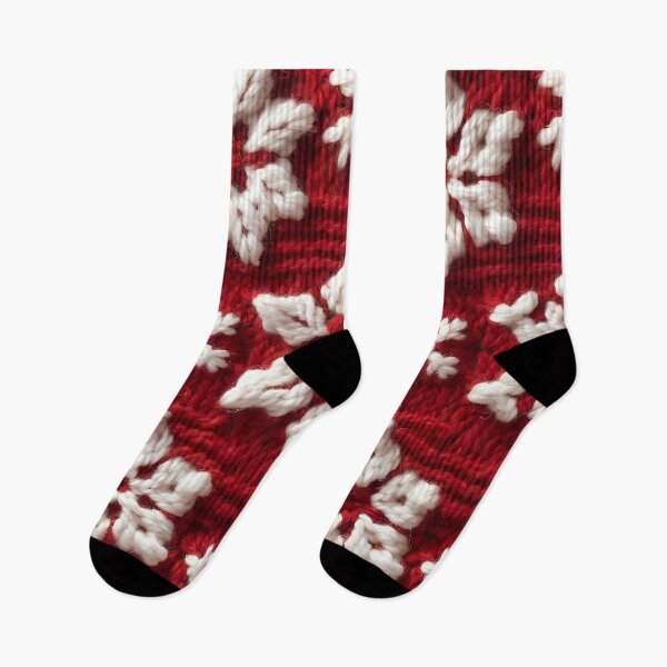 Item preview, Christmas theme, Knitted Fabric-look Texture, Red Background (image size 8320x12480) designed and sold by Digital-Davinci.