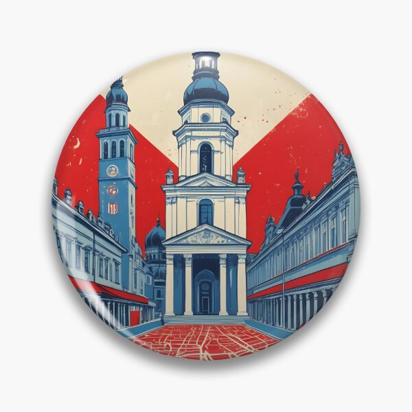 Item preview, Ceske Bude Jovice Cezch Republic 1950s Retro Poster Tourism designed and sold by TravelersGems.