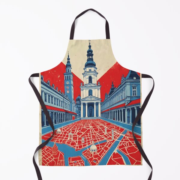 Item preview, Ceske Bude Jovice Cezch Republic 1950s Retro Poster Tourism designed and sold by TravelersGems.