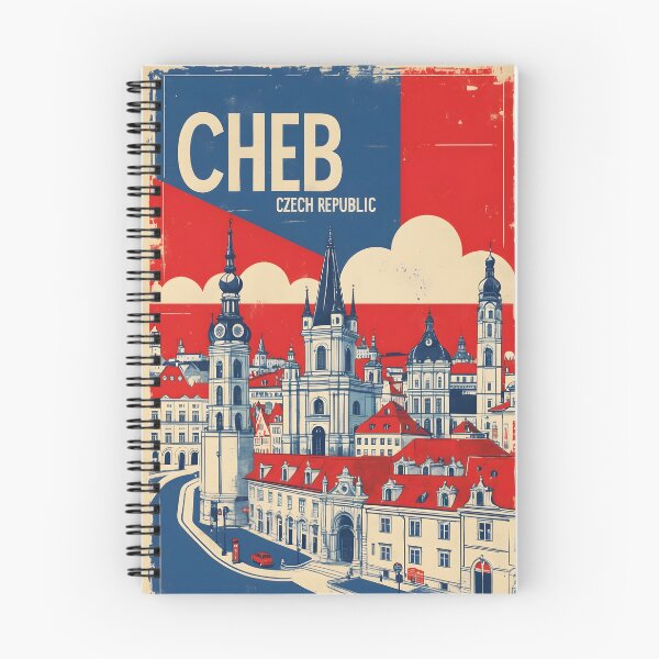 Item preview, Cheb Cezch Republic 1950s Retro Poster Tourism designed and sold by TravelersGems.