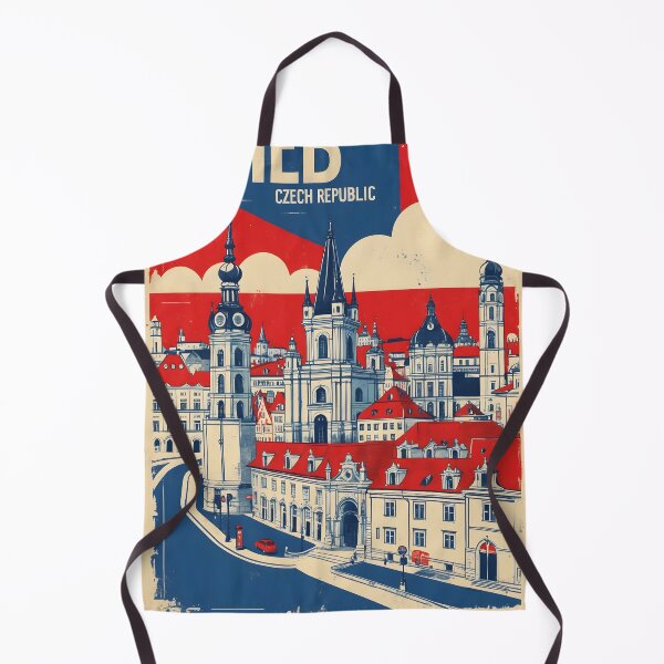 Item preview, Cheb Cezch Republic 1950s Retro Poster Tourism designed and sold by TravelersGems.