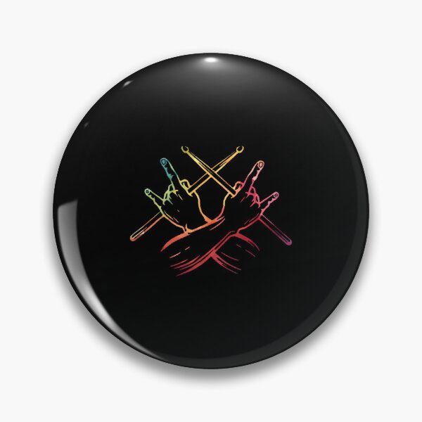 Item preview, Drums Music Retro Vintage Drumset Rock N Roll Paradiddle designed and sold by JanieLucia.