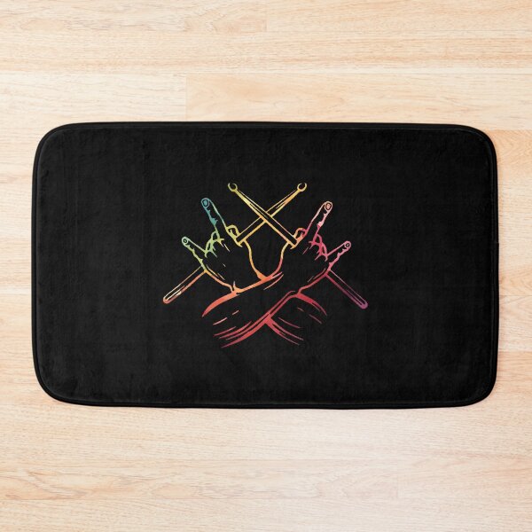 Item preview, Drums Music Retro Vintage Drumset Rock N Roll Paradiddle designed and sold by JanieLucia.
