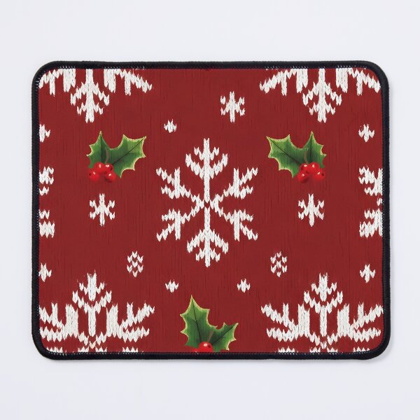 Item preview, Christmas theme, Knitted Fabric-look Texture, Red Background (image size 8320x12480) designed and sold by Digital-Davinci.