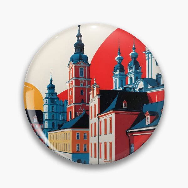 Item preview, Chomutov Cezch Republic 1950s Retro Poster Tourism designed and sold by TravelersGems.