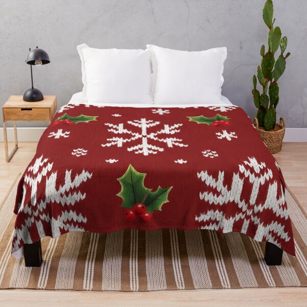 Item preview, Christmas theme, Knitted Fabric-look Texture, Red Background (image size 8320x12480) designed and sold by Digital-Davinci.