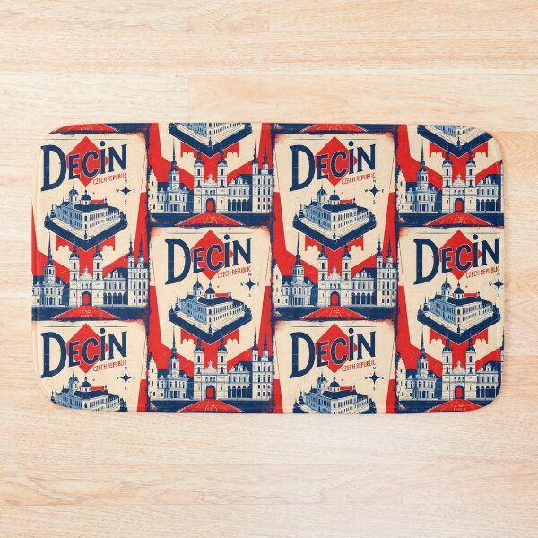 Item preview, Decin Cezch Republic 1950s Retro Poster Tourism designed and sold by TravelersGems.