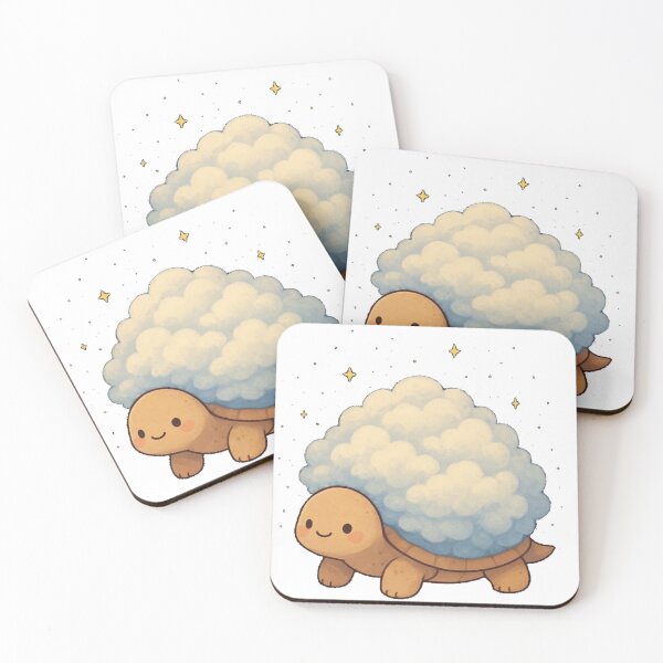 Item preview, Cute Cloud Turtle T-Shirt – Kawaii Sky Shell Aesthetic Cute Turtle Tee designed and sold by KDesignCrafts.