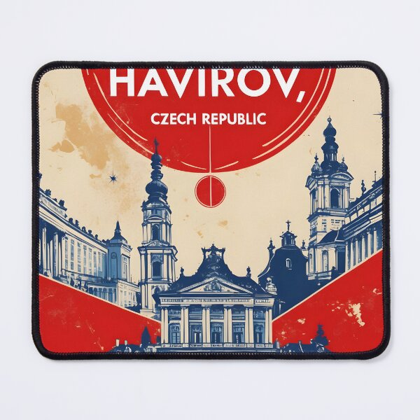 Item preview, Havirov Cezch Republic 1950s Retro Poster Tourism designed and sold by TravelersGems.