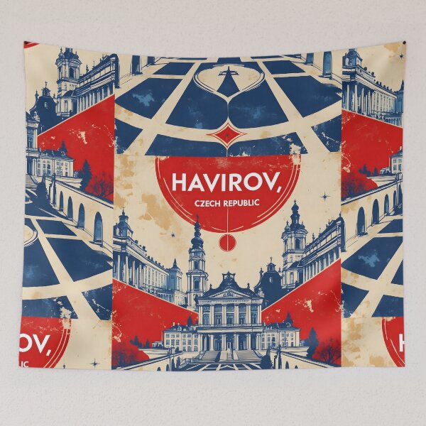 Item preview, Havirov Cezch Republic 1950s Retro Poster Tourism designed and sold by TravelersGems.