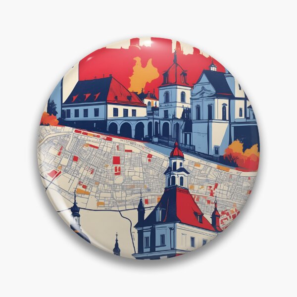 Item preview, Hodonin Cezch Republic 1950s Retro Poster Tourism designed and sold by TravelersGems.