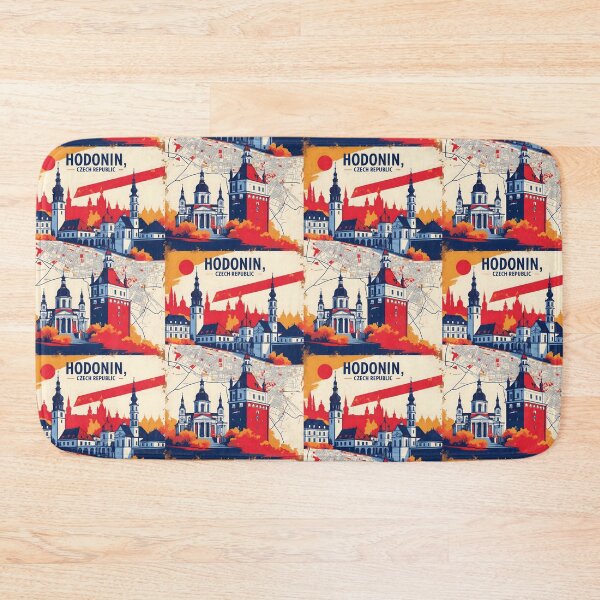 Item preview, Hodonin Cezch Republic 1950s Retro Poster Tourism designed and sold by TravelersGems.
