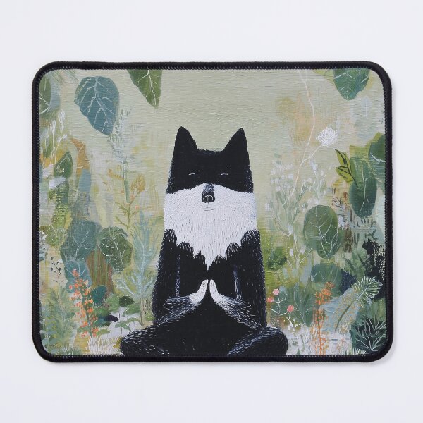 Item preview, Meditating wolf Amidst Foliage designed and sold by lautir.