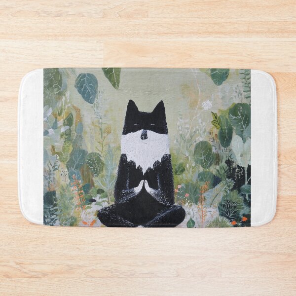 Item preview, Meditating wolf Amidst Foliage designed and sold by lautir.