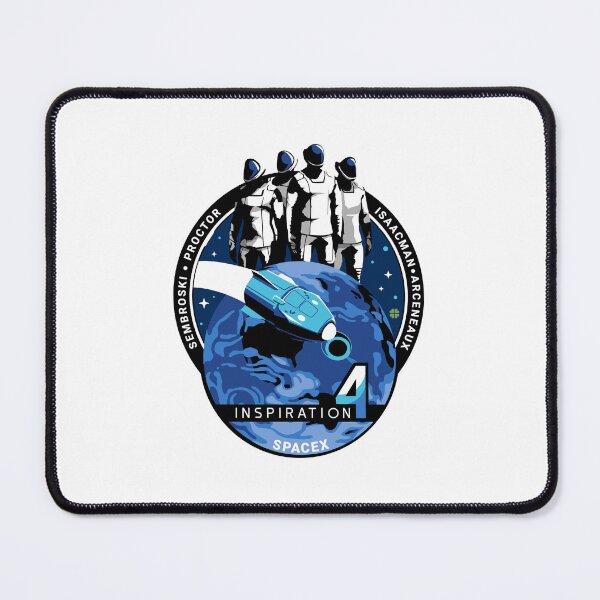 Item preview, SpaceX Inspiration4 All-Civilian Orbital Mission Patch designed and sold by CharlieDesings.