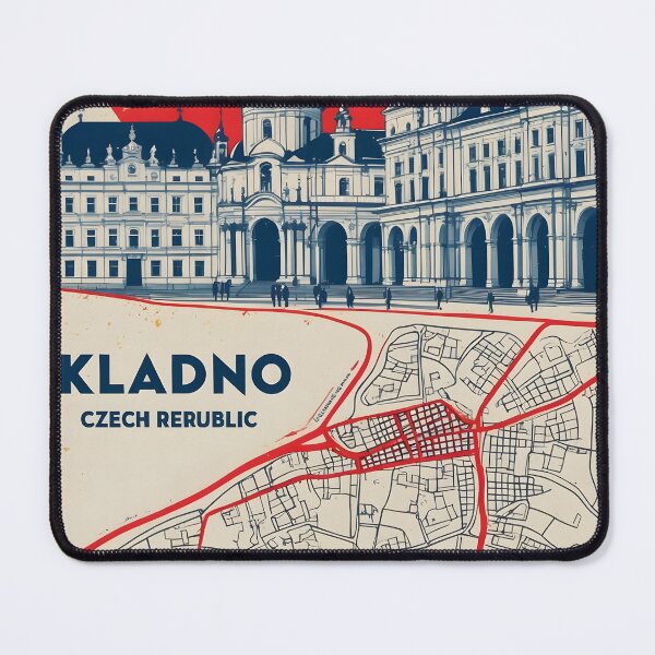 Item preview, Kladno Cezch Republic 1950s Retro Poster Tourism designed and sold by TravelersGems.