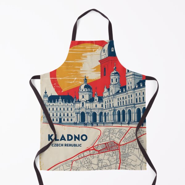 Item preview, Kladno Cezch Republic 1950s Retro Poster Tourism designed and sold by TravelersGems.