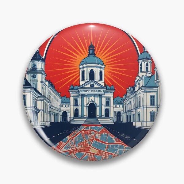 Item preview, Hradec Kralove Cezch Republic 1950s Retro Poster Tourism designed and sold by TravelersGems.