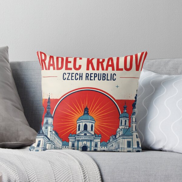 Item preview, Hradec Kralove Cezch Republic 1950s Retro Poster Tourism designed and sold by TravelersGems.