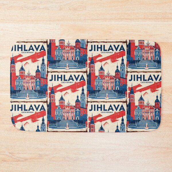 Item preview, Jihlava Cezch Republic 1950s Retro Poster Tourism designed and sold by TravelersGems.