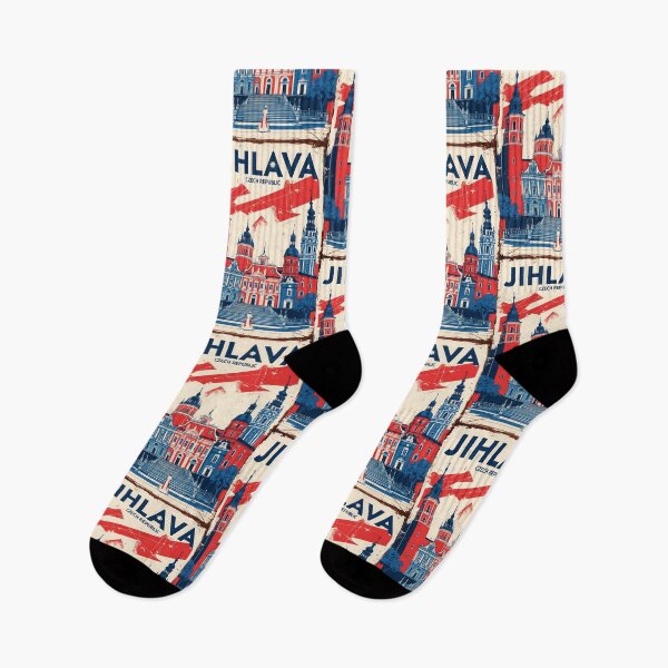 Item preview, Jihlava Cezch Republic 1950s Retro Poster Tourism designed and sold by TravelersGems.