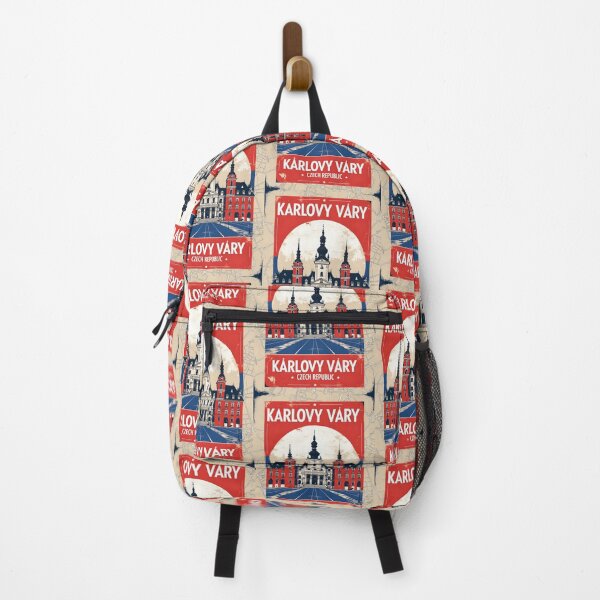 Item preview, Karlovy Vary Cezch Republic 1950s Retro Poster Tourism designed and sold by TravelersGems.