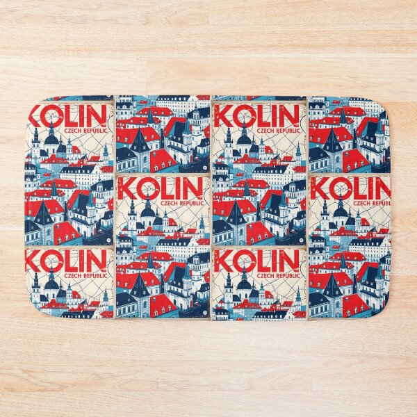 Item preview, Kolin Cezch Republic 1950s Retro Poster Tourism designed and sold by TravelersGems.