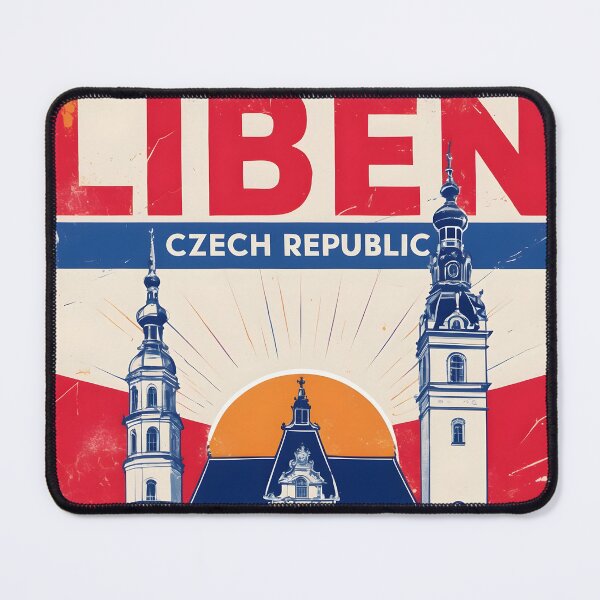 Item preview, Liben Cezch Republic 1950s Retro Poster Tourism designed and sold by TravelersGems.