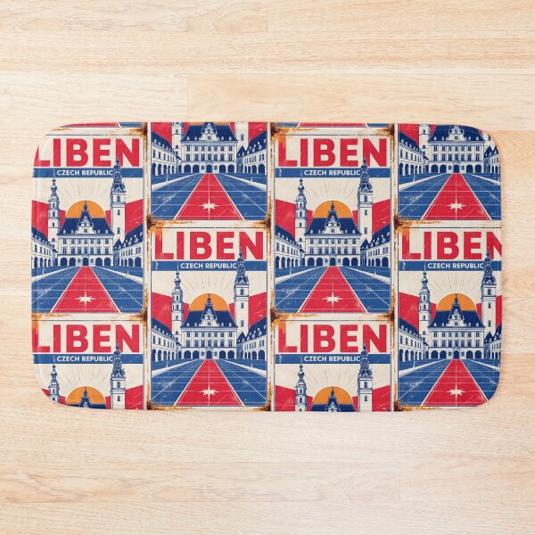 Item preview, Liben Cezch Republic 1950s Retro Poster Tourism designed and sold by TravelersGems.