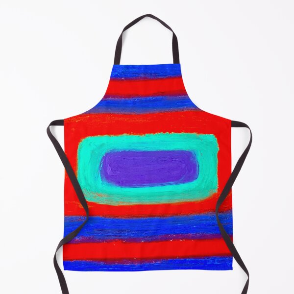 Item preview, abstract in red and blue designed and sold by Tereza Pilar Art.