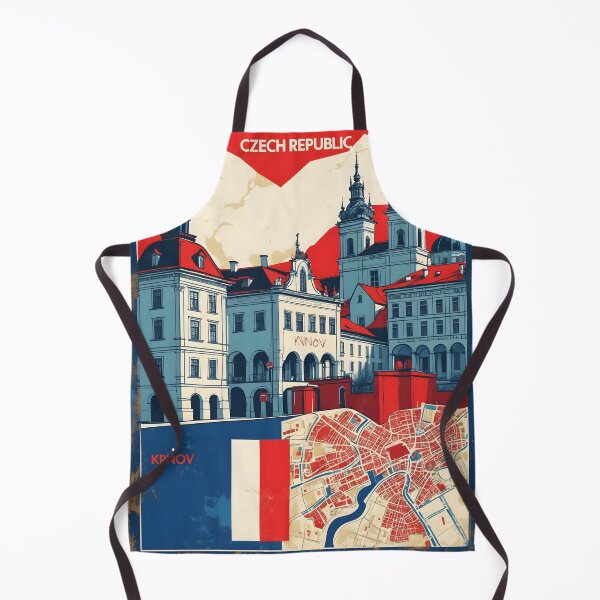 Item preview, Krnov Cezch Republic 1950s Retro Poster Tourism designed and sold by TravelersGems.
