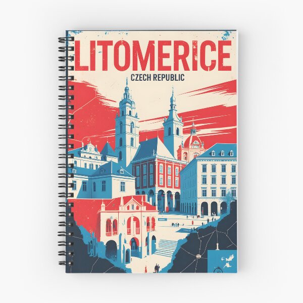 Item preview, Litomerice Cezch Republic 1950s Retro Poster Tourism designed and sold by TravelersGems.