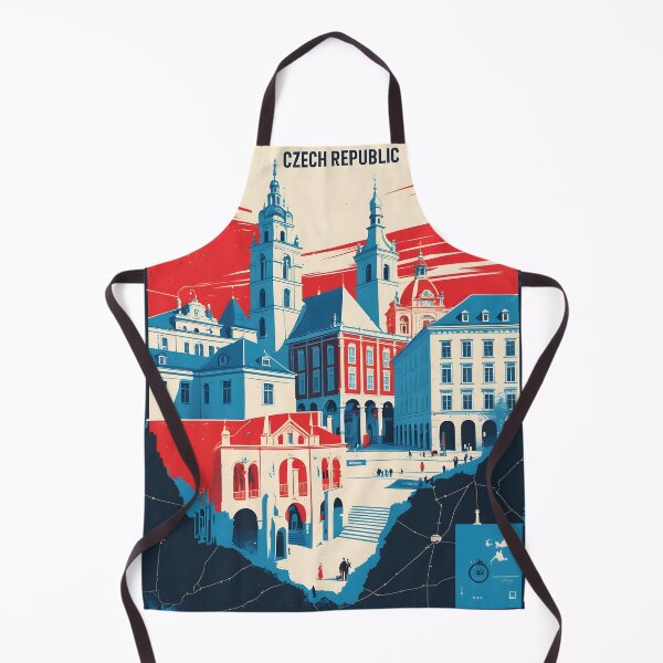 Item preview, Litomerice Cezch Republic 1950s Retro Poster Tourism designed and sold by TravelersGems.