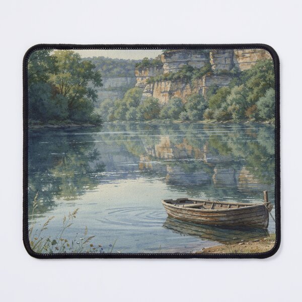Item preview, Riverbank of the Lot (Lot department - France) designed and sold by jefboutique6150.