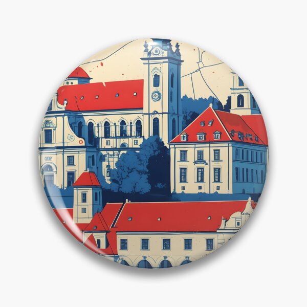 Item preview, Kromeriz Cezch Republic 1950s Retro Poster Tourism designed and sold by TravelersGems.