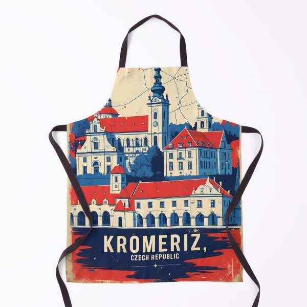 Item preview, Kromeriz Cezch Republic 1950s Retro Poster Tourism designed and sold by TravelersGems.