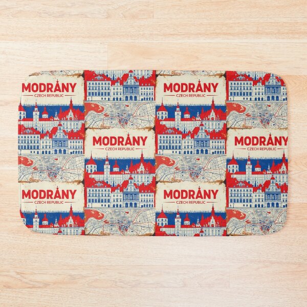 Item preview, Modrany Cezch Republic 1950s Retro Poster Tourism designed and sold by TravelersGems.