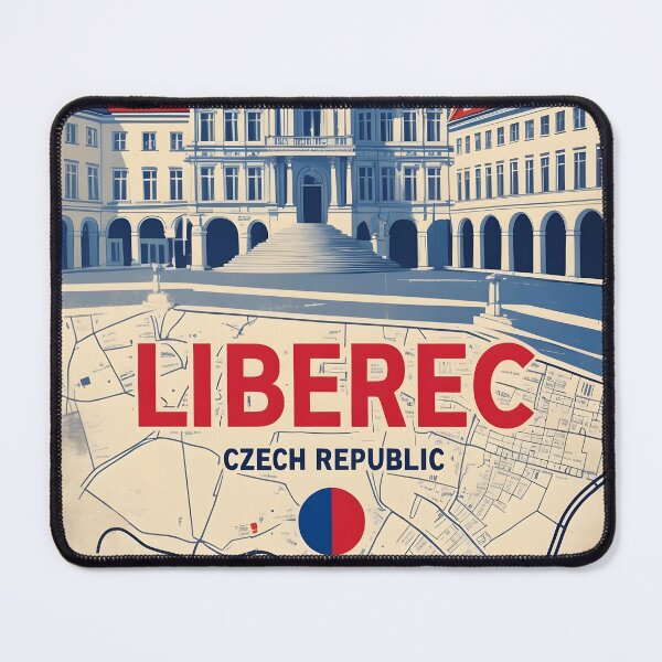 Item preview, Liberec Cezch Republic 1950s Retro Poster Tourism designed and sold by TravelersGems.